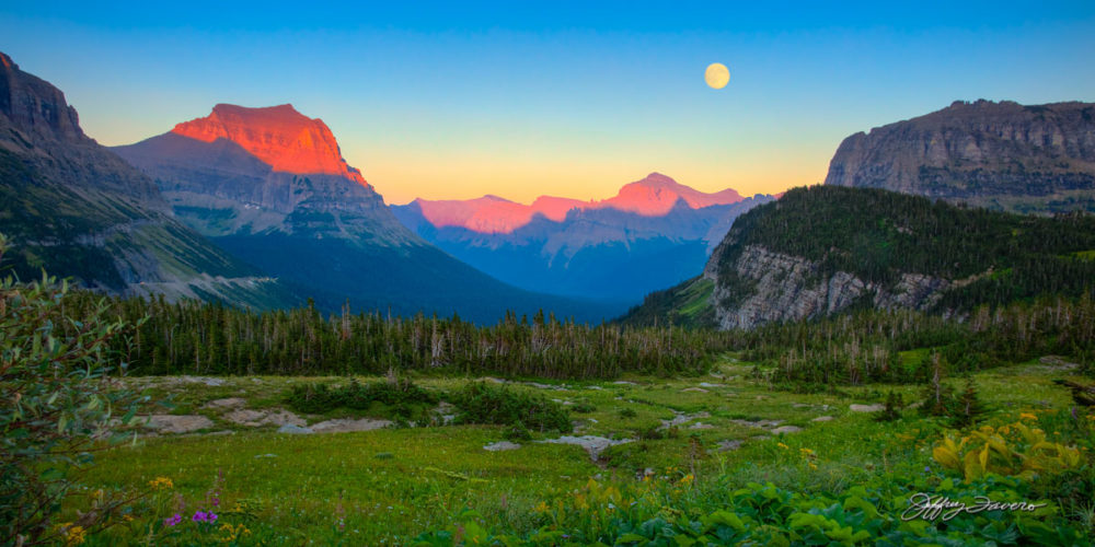 Moonrise Glacier NP