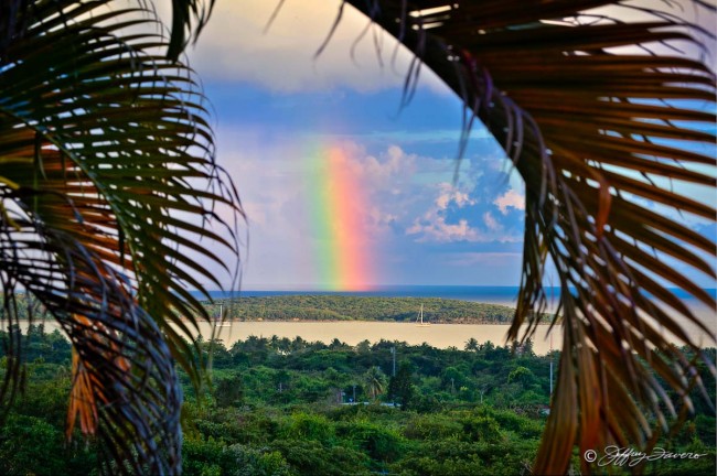 Rainbow Over Sun Bay