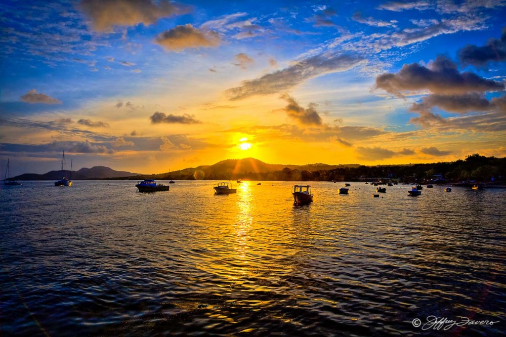 Esperanza Harbor Sunset