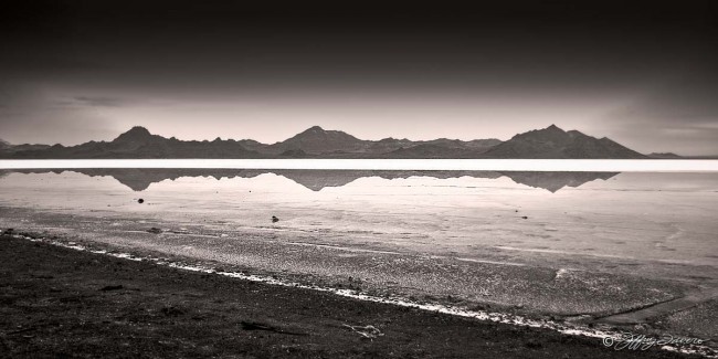 Silver Island Mountains Reflection