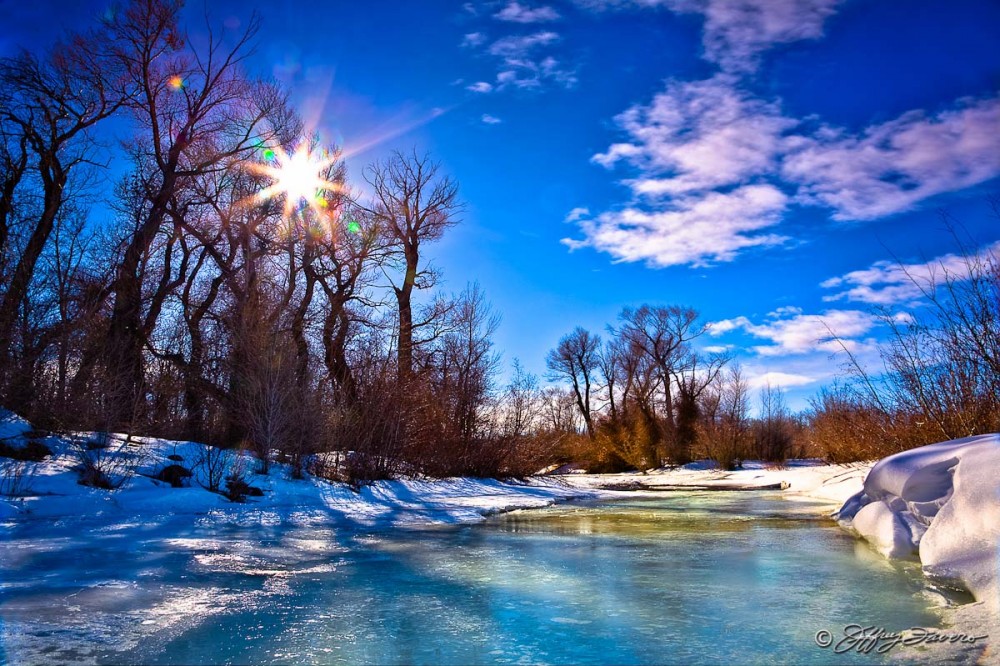 Blacks Fork Winter Afternoon