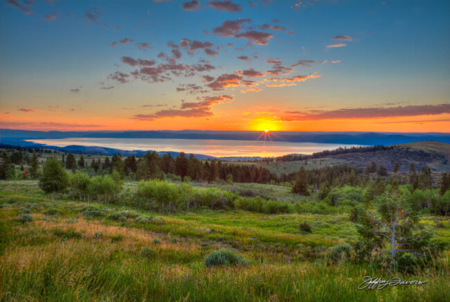 Bear Lake Overlook Sunrise