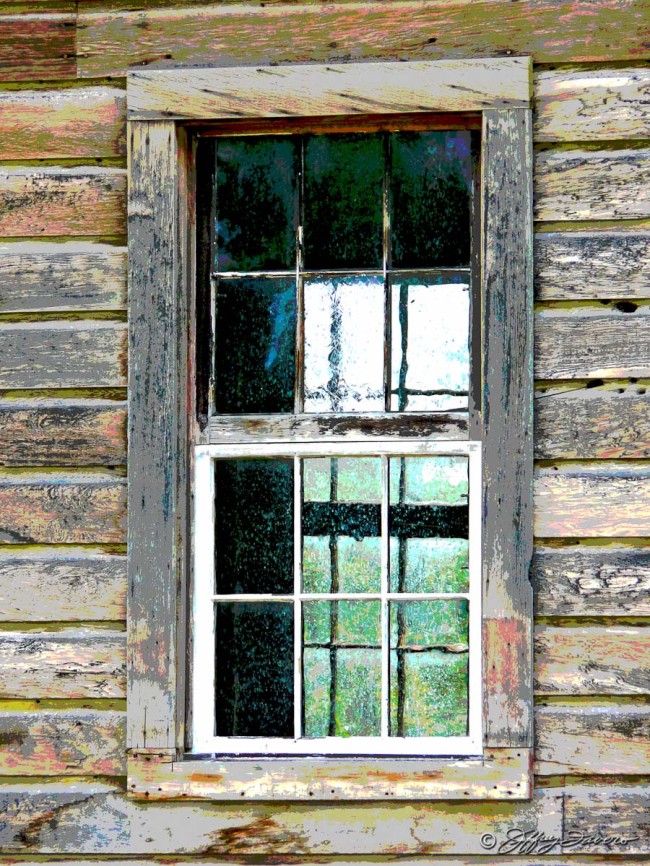 Pioneer Schoolhouse Window
