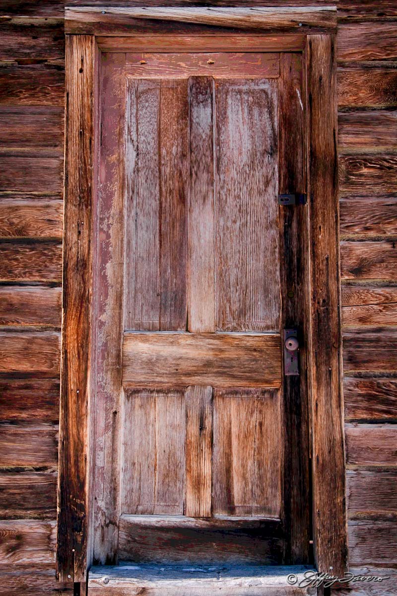 Pioneer Schoolhouse Door