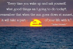 What Good Things - Sun On The Horizon