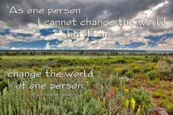 Change The World - Spring Sagebrush