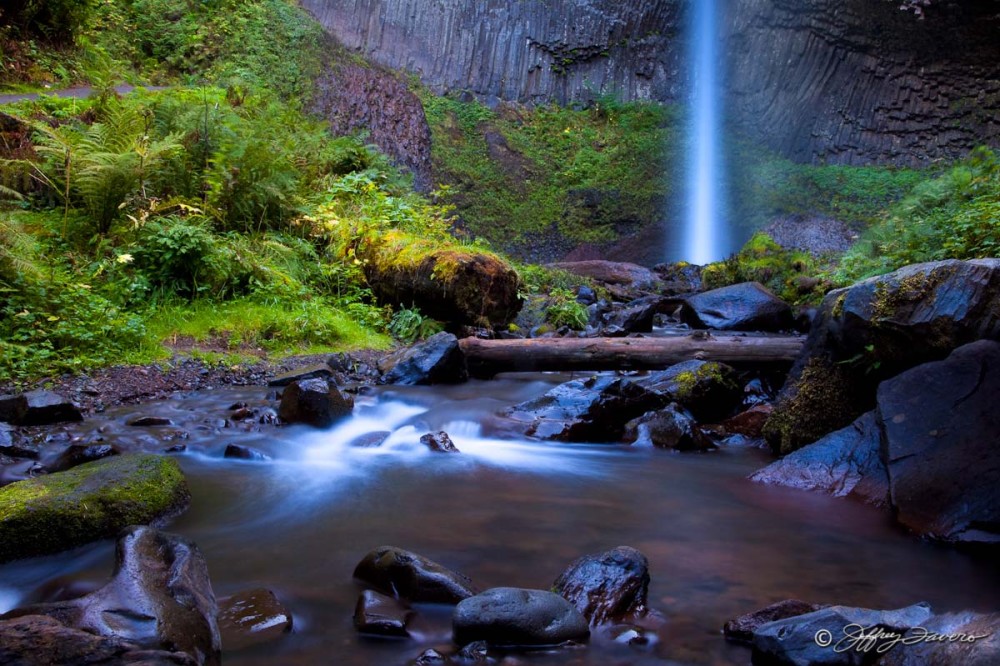 Lower Latourell Falls - Columbia River Gorge