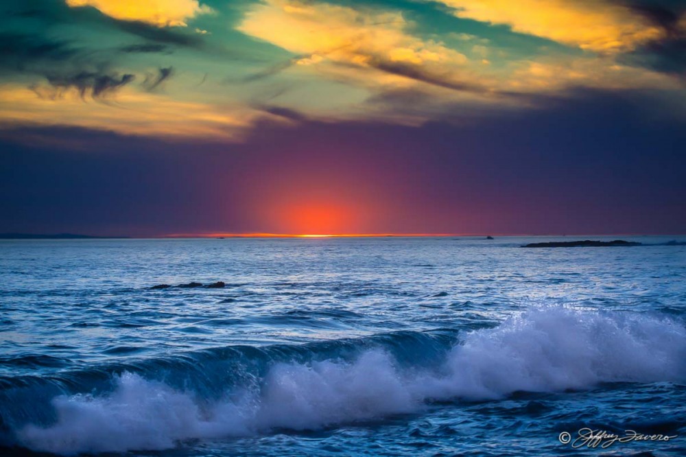 Sunset Beyond Crystal Cove