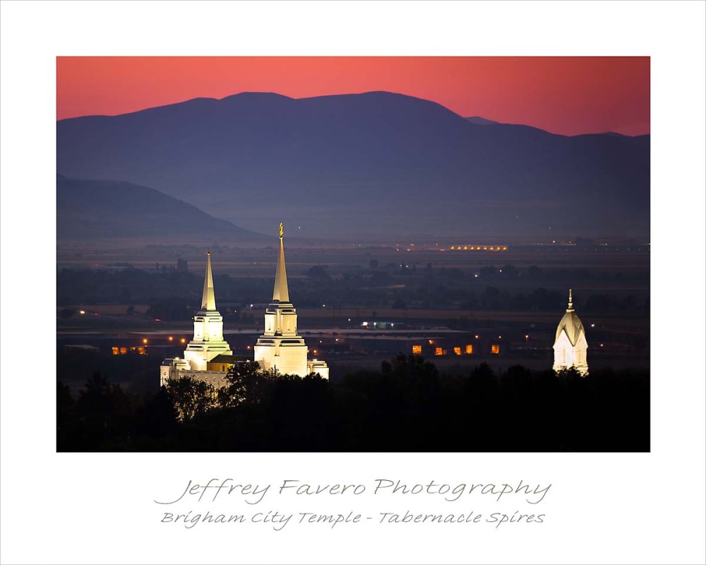 Brigham City Temple - Tabernacle Spires