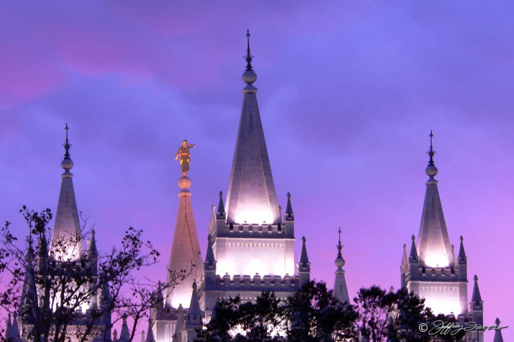 Salt Lake Temple Spires