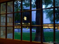 Cristus Statue From Tabernacle Window