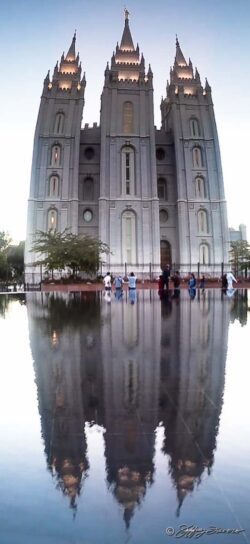 Salt Lake Temple Reflection