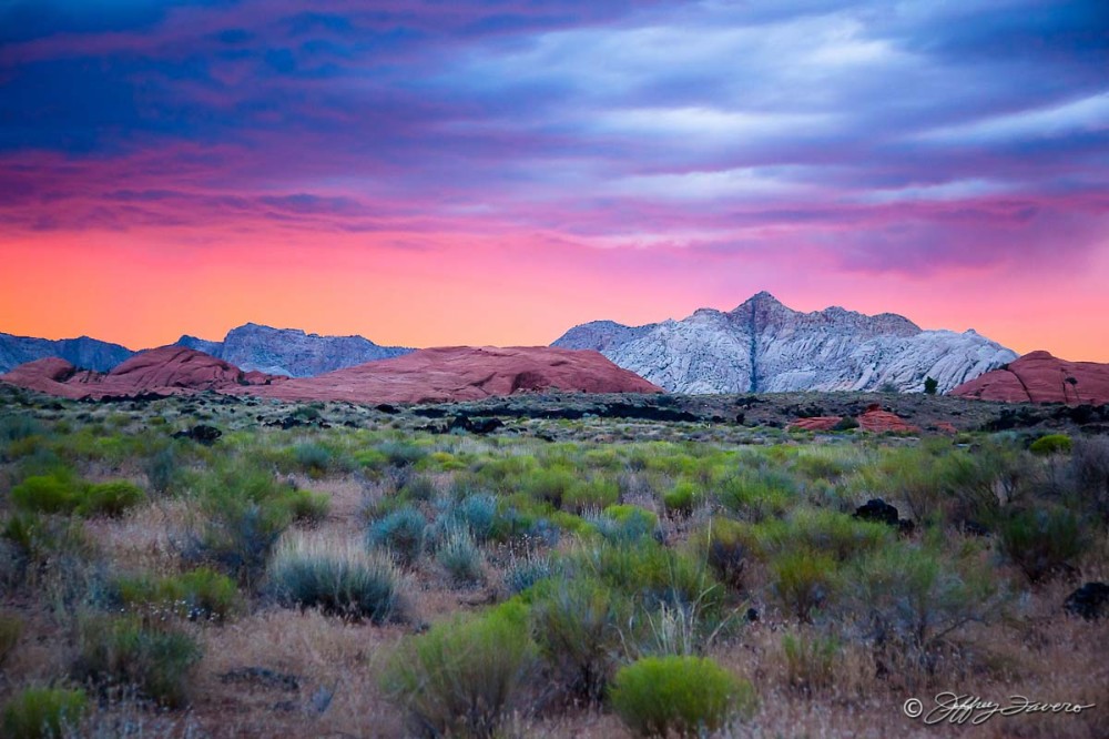 After Sunset - Snow Canyon State Park - St. George, UT