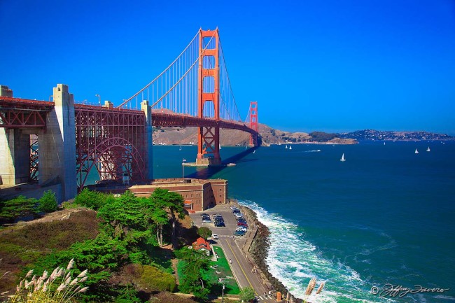 Golden Gate Bridge - San Francisco Bay
