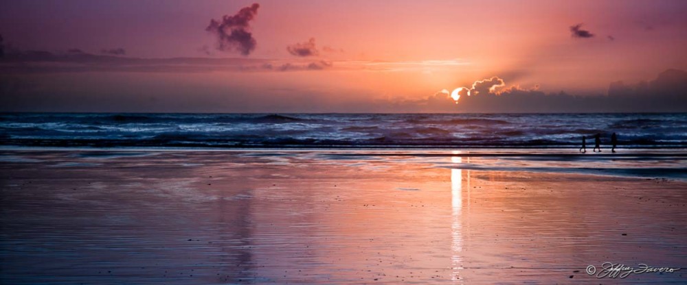 Cannon Beach Sunset Reflection