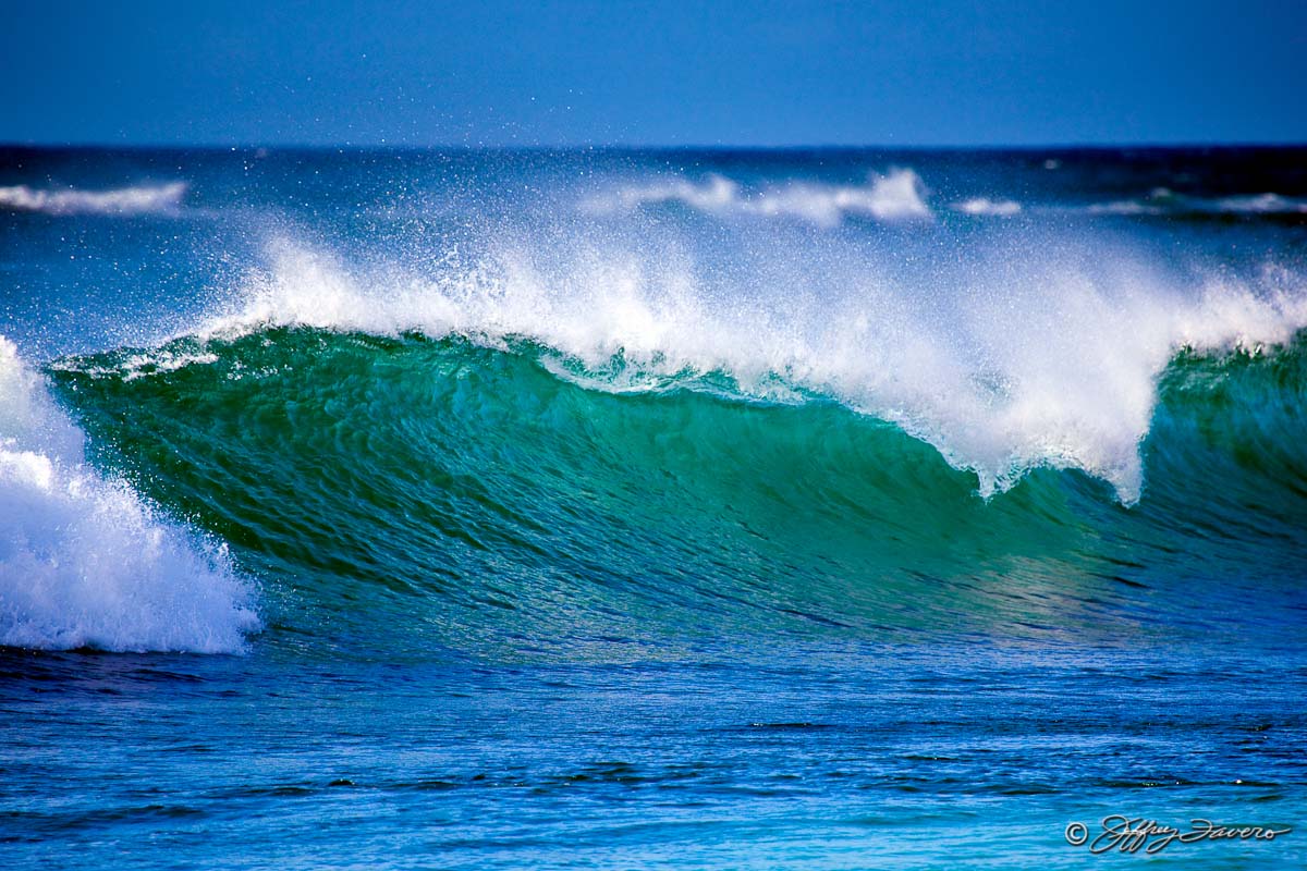 Sunset Beach Wave - Oahu, Hawaii - Jeffrey Favero Fine Art Photography