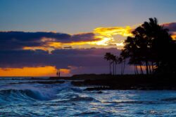 Sunset Couple Silhouette - Kaua'i