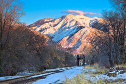 Mt. Ogden From Across The Tracks