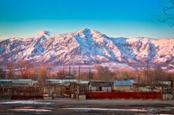 Ben Lomond From Union Stockyards