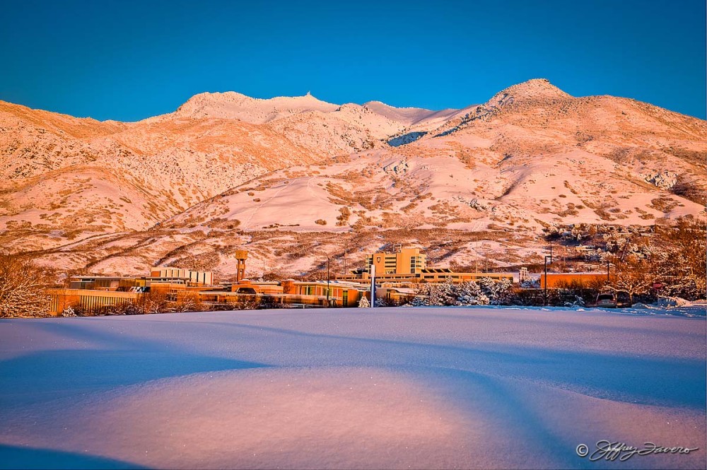 Late Winter Afternoon Over WSU