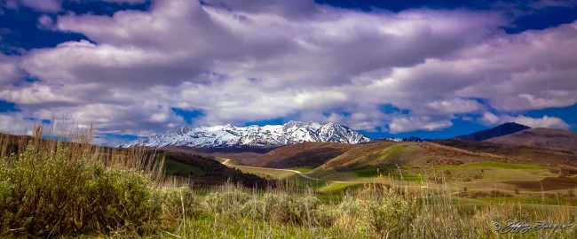 Spring Ogden Valley View Of Mt. Ogden