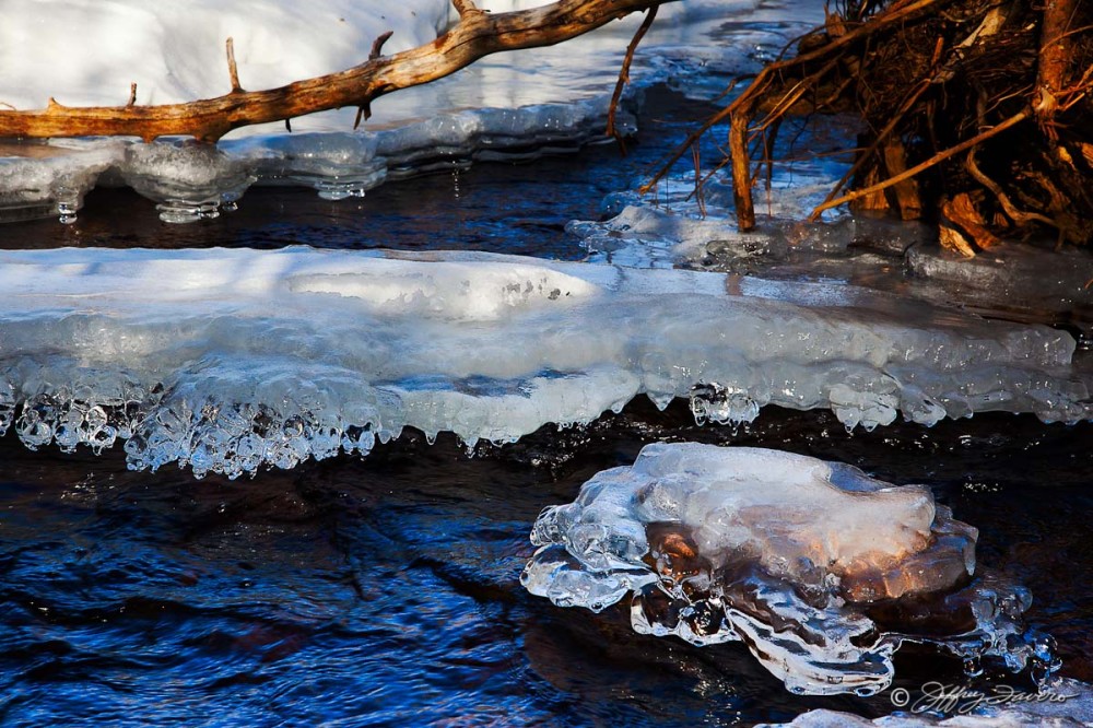 River Ice Sculpture