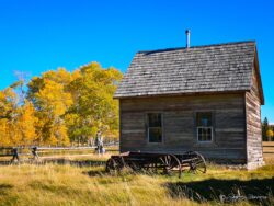 Fall Pioneer Schoolhouse