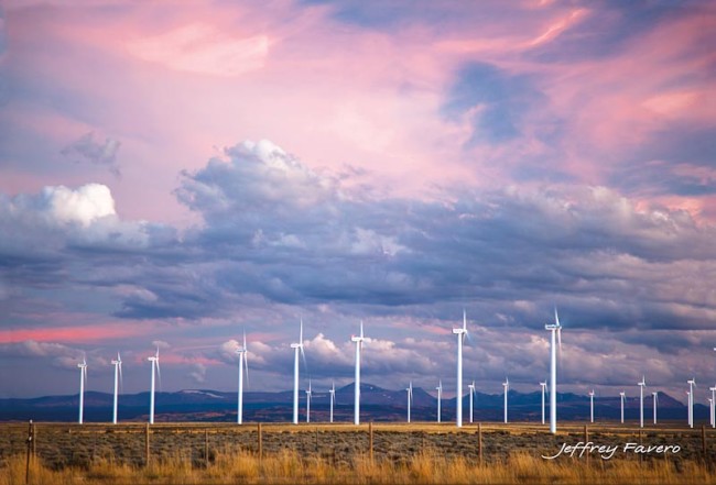 Pink Sky Turbines