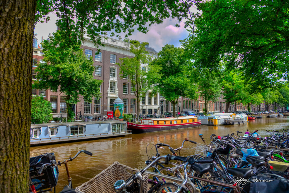 Bikes and Boats - Amsterdam