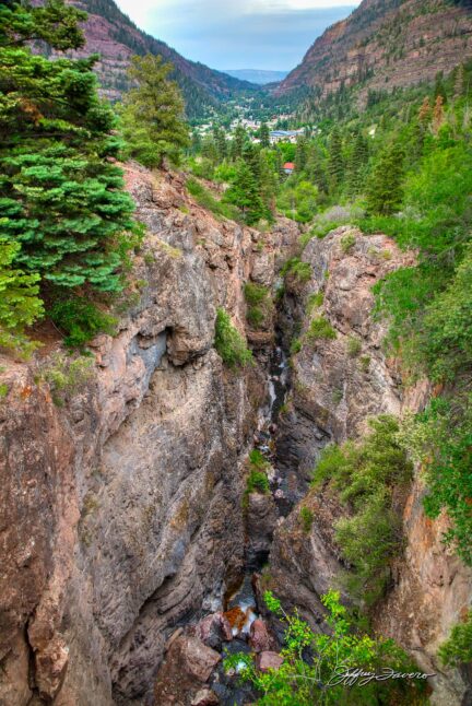 Portland Creek View of Ouray