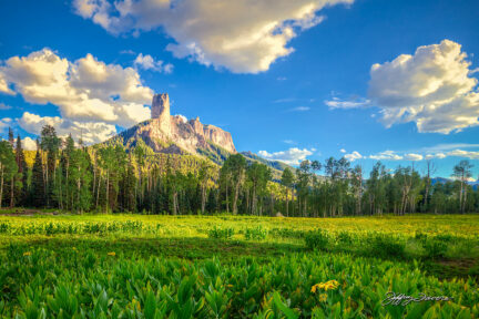 Deb's Meadow Below Chimney Rock