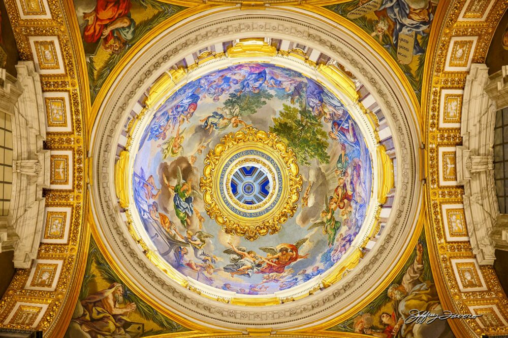 The Glory Above – St. Peter’s Basilica